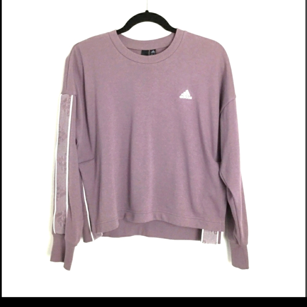 ❣Adidas Cropped Mauve Sweatshirt❣